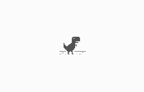 Google Chrome Dinosaur Logo Hewan Gambar Bergerak Gambar