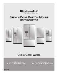 From the iconic stand mixer to innovative appliances, kitchenaid's appliance suites are designed to unlock potential. Kitchenaid Krff507hps01 Bottom Mount Refrigerator Owner S Manual Manualzz