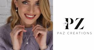Paz Creations Collier avec pendentif en argent sterling 925 avec perle  d'eau douce blanche ronde en forme de boule et bonnet floral fabriqué à la  main