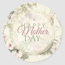 Tiktok video from gabby 🙄💪 (@filmsbygabbyy): Happy Mother Day Quote Vintage Floral Background Classic Round Sticker Zazzle Com In 2021 Happy Mothers Day Mothers Day Quotes Happy Mother Day Quotes