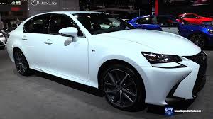 السياره وارد بحاله الوكاله نظيف جدا f sport. 2016 Lexus Gs 350 F Sport Awd Exterior And Interior Walkaround 2016 New York Auto Show Lexus Lexus Sport Sports Coupe