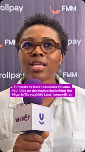 Cofounder & Chief Product officer of Filmmakers Mart, Chioma Paul-Dike  (@lead.genius) shares how Filmmakers Mart x Rollpay ‘Nigeria Through My  Lens’ competition began as a way to see Nigeria through ...