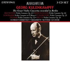 Georg kulenkampff was one of germany's most beloved violin virtuosos of the first half of the twentieth century and a teacher to many younger stars of the violin. Georg Kulenkampff About Facebook