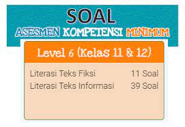 Soal yang kamu hadapi akan lebih kompleks dan membutuhkan pemahaman yang dalam. Contoh Soal Akm Online Kelas 11 Dan Kelas 12 Sma Level 6 Kherysuryawan Id