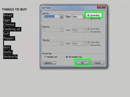 Vector that returns the desired order when used for subsetting; How To Alphabetize In Microsoft Word 8 Steps With Pictures