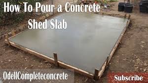We did not find results for: How To Pour A Concrete Shed Slab Diy Youtube