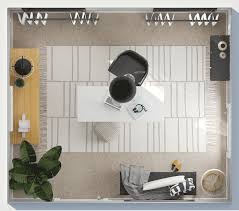 Here are some modern home office design ideas to inspire you. Layout Guide 2 Ideas For This Industrial Modern Home Office Modsy Blog