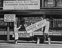 Vintage Everyday Horse Meat Butcher Shop Then And Now Photos