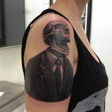Check spelling or type a new query. Schulter Fantasie Totenkopf Tattoo Von Elektrik Revolver