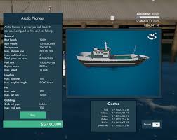 Start with harpooning, then work your way up to setting deep lines, catching snow crabs or lobster. Fishing North Atlantic Ship Guide Specs Purchase Locations Riggings Type