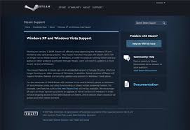 Still Using Windows Xp Steam Support Is The Next Big Thing On Its Way Out Supportive The Next Big Thing Computer Skins
