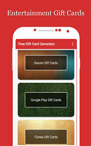 Random ebay gift voucher number generator for data testing. Free Gift Card Generator