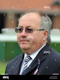 DEAN IVORY RACE HORSE TRAINER NEWMARKET RACECOURSE NEWMARKET ENGLAND 19 May  2012 Stock Photo