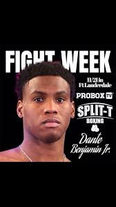 2 MORE DAYS!!!!, Undefeated Dante Benjamin Jr (12-0-1) is back at it and  will step into the ring against Money Powell in a battle of Light  Heavyweights., The former Amateur Star from Cleveland, OH is ...