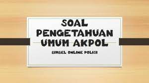 Tes akademik polri mencakup 3 bidang mata pelajaran yakni, Contoh Soal Akademik Pengetahuan Umum Akpol 2021 Bimbel Polisi