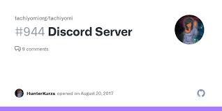 Discord Server · Issue #944 · tachiyomiorg/tachiyomi · GitHub