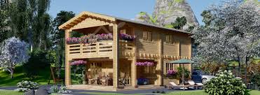 Mister shade me design, manufacture, supply and. Log Cabin House Toulouse 66 Mm 100 M With 20 M Terrace