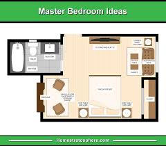 Try putting your bed underneath the window and reorganize the. 13 Primary Bedroom Floor Plans Computer Layout Drawings