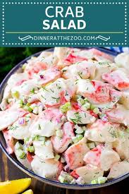 Crab Salad Recipe Seafood Salad Deli Salad Crab Salad Seafood Lowcarb Keto Lunch Dinner Di Sea Food Salad Recipes Crab Salad Recipe Seafood Recipes