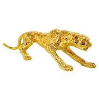 Amazon.com: Zifron Wood Store Estatua de Jaguar chapada en ...