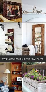 The great thing for diy'ers is that rustic style is pretty easy to achieve in a diy project, very forgivable of an oops! Diy Rustic Home Decor Ideas Rustic Crafts Chic Decor