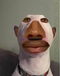 A yellow face with simple open eyes showing clenched teeth. When I See A Cringe R Okbuddyretard Okbuddyretard Know Your Meme