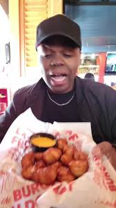 Pretzel Bites From Red Robin coated in salt and served with cheese sauce  you will have to try these next time you visit red robin. they even have $4  drafts and $5 well liquior #pretzelbites ...