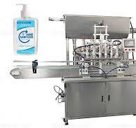 Automatic disinfectant hand sanitizer alcohol liquid filling ...