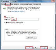 windows 8/vista/xp/server 2003 32bit lbp6030w/lbp6030b/lbp6030 ufrii lt printer driver ver.21.10. Canon Knowledge Base Sharing The Printer On Windows Computers Xp Vista 7