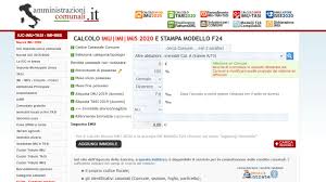 4 del 24 gennaio 2015. Come Calcolare E Pagare Online Imu 2020 Fastweb