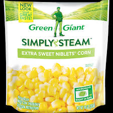 The % daily value (dv) tells you how much a nutrient in a serving . Green Giant Simply Steam Extra Sweet Niblets Corn