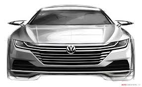 New Volkswagen Arteon Officially Unveiled Autoconception Com Futuristic Cars Car Design Sketch Volkswagen