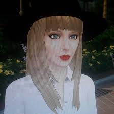 I just made a celebrity sims with no CC. What do you guys think?