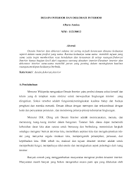 Jasa desain gambar kerja lengkap 2. Pdf Desain Interior Dan Dekorasi Interior Stisi Telkom Academia Edu