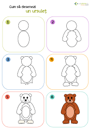 Descarcă aici întregul material învăţăm să desenăm în versuri (format pdf). Cum Se Deseneaza Un Urs Suntparinte Ro
