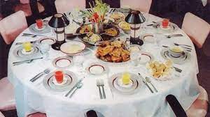 The blue plate table setting decorations may be placed at the center of the table the dinner plates are not immediately placed at the table 19. What Is American Style Service Feature Table Setting Service Procedure