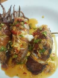 Kemudian rendam sotong dalam air kapur. Resipi Sotong Sumbat Sos Ala Thai Paling Padu Sedap Uihhh