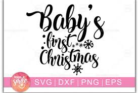 Download Baby S First Christmas Graphic By Designdealy Creative Fabrica