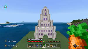 For what concern greek temple, the materials used are quartz plates e quartz steps. Quartz Tower Survival Build A Couple Blocks Too Wide For A Chunk Build Minecraft