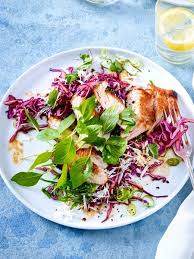 Rotkohl Kokos Slaw Mit Putensteak Rezept Lecker Rezept Putensteak Rezepte Putensteak Rotkohl