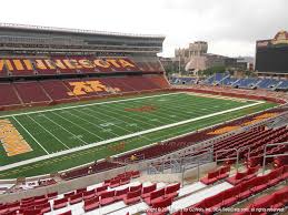 tcf bank stadium view from upper level 215 vivid seats