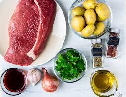 Sheet Pan Steak And Potatoes With Chimichurri Sauce Delicious Little Bites