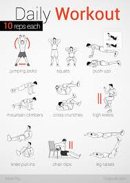 No Equipment Easy Workout Easy Daily Workouts Home Workout Men Daily Workout