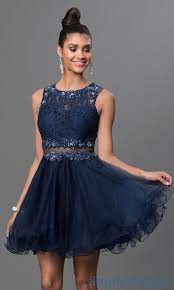 Short Embroidered Babydoll Dress 9080 Junior Party Dresses Formal Dresses Dresses
