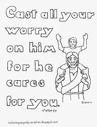 Take your kid to the nearest car showroom once he is done coloring to shown him the real car and awe him! Coloring Pages For Kids By Mr Adron Cast Your Worry On Him 1 Peter 5 7 Free Kid S Sunday School Coloring Pages Children S Church Crafts Sunday School Kids