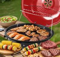 Techwood Electric BBQ Grill,1600WTabletop Grill, Double Layer Design,  Portable Removable Grill, Indoor/Outdoor Electric Grill for Indoor &  Outdoor ...