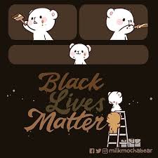 Milk Mocha Bear Official No Instagram Privilege Is When You Think Something Is Not A Problem Because Cute Bear Drawings Cute Love Gif Cute Couple Cartoon