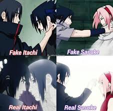 Sasuke Picked Up Itachi S Gestures Behaviourisms Naruto Shippuden Anime Naruto Sasuke Sakura Naruto Comic