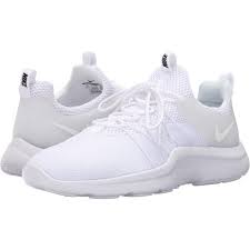 Black And White Tennis Shoes Womens Nike Darwin White Black White Women S Running Shoes 50 Liked On Polyvore Featuring Shoes Athl White Nike Shoes Womens White Nursing Shoes Nursing Shoes