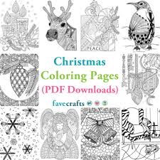 Download free printable christmas coloring pages from hallmark! 29 Christmas Coloring Pages Free Pdfs Favecrafts Com